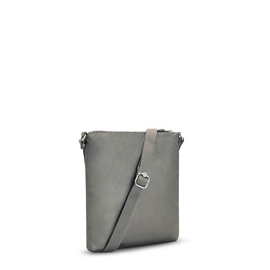 Kipling Keiko Metallic Crossbody Mini Tassen Grijs | België 1883DF